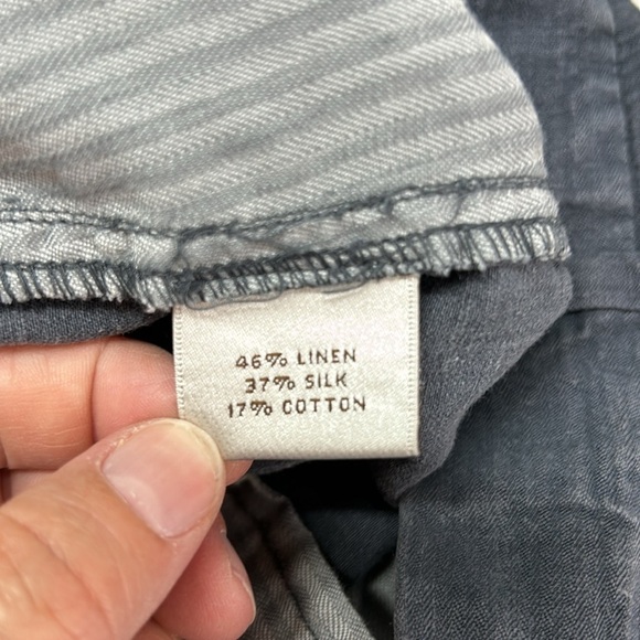 Peter Millar Linen & Silk Blend Short Men's 40 Gray Golf Shorts - Picture 6 of 6